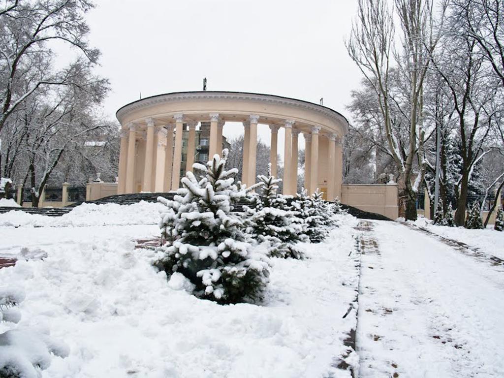 Zhovtneviy Hotel Dnipro Dış mekan fotoğraf